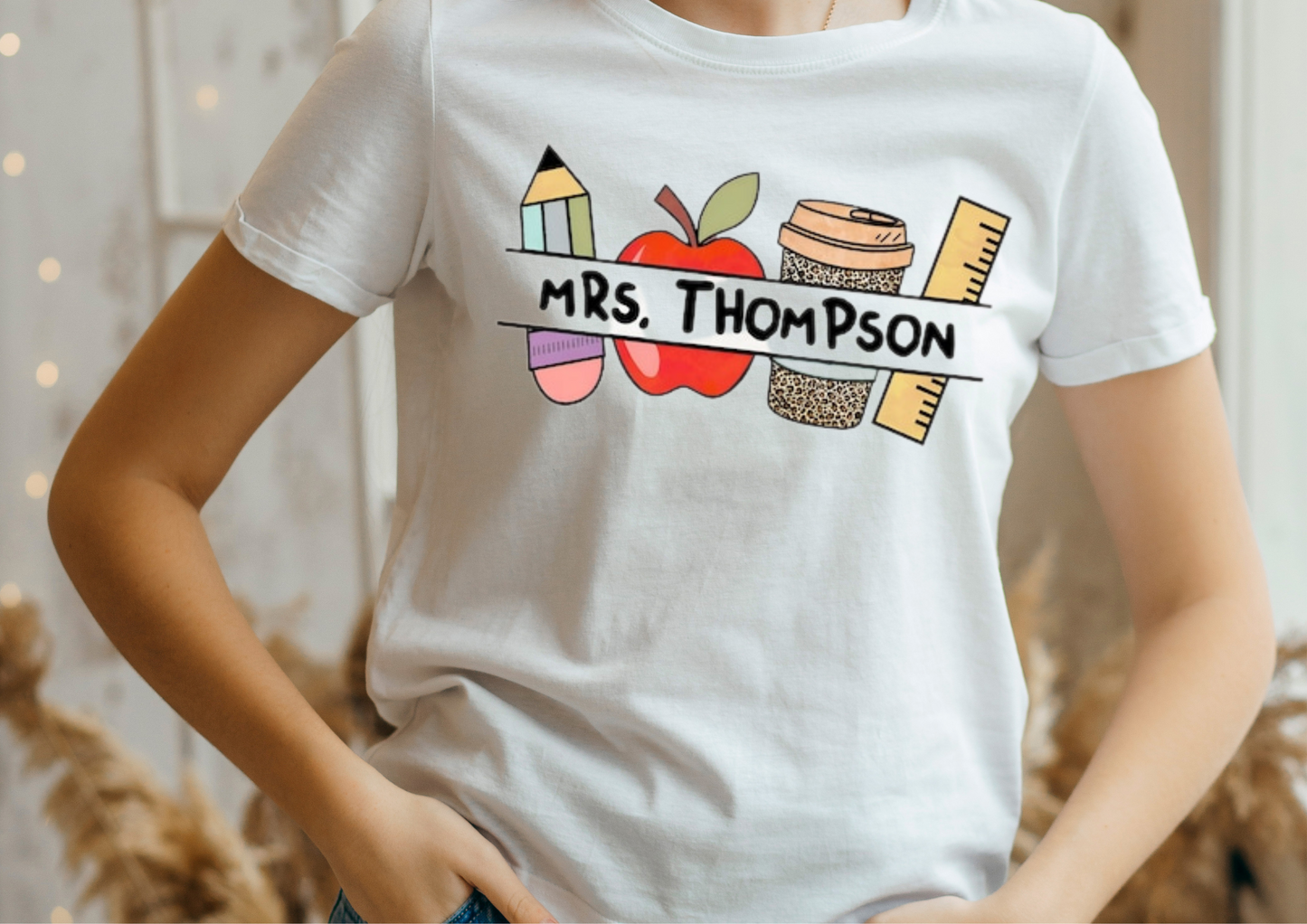 Handmade Custom Shirt Gift For Teachers