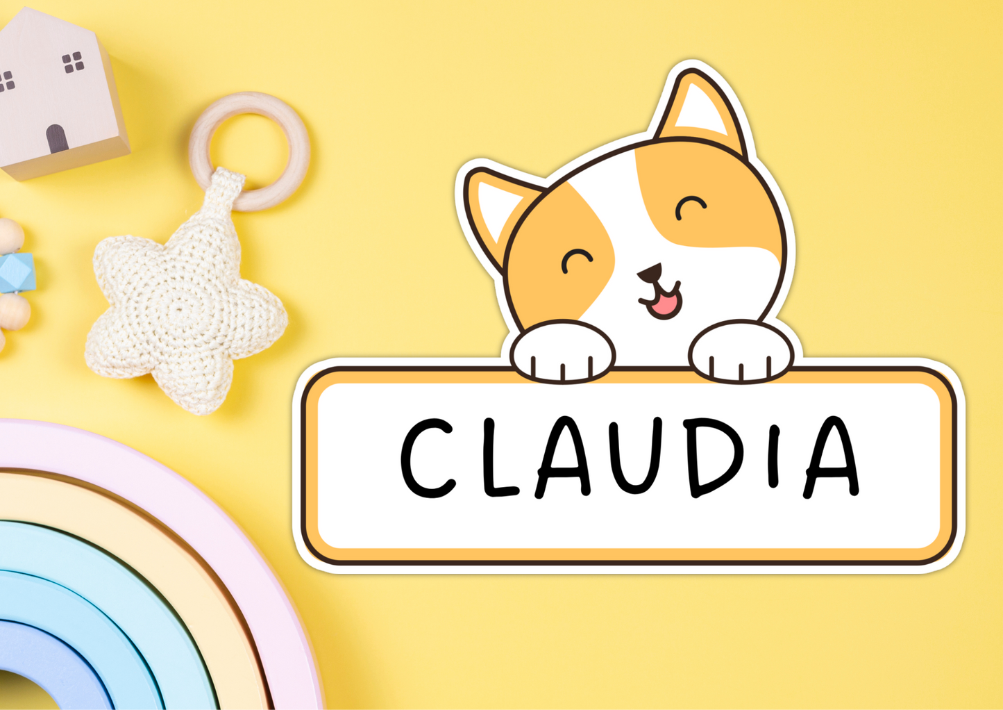 Custom Kids Labels for School Supply, Daycare, Preschool, Storage and More